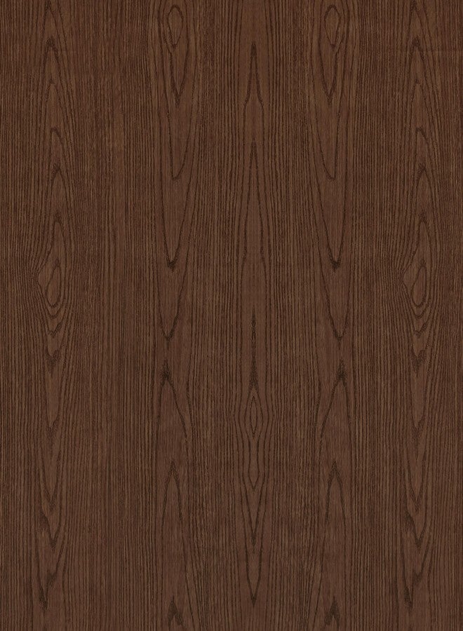 ANNACREATIONS Self Adhesive Waterproof & Oil Proof Wallpaper PVC Vinyl Wall Stickers Papers (45x 304cm) (Walnut Brown) - Image 5